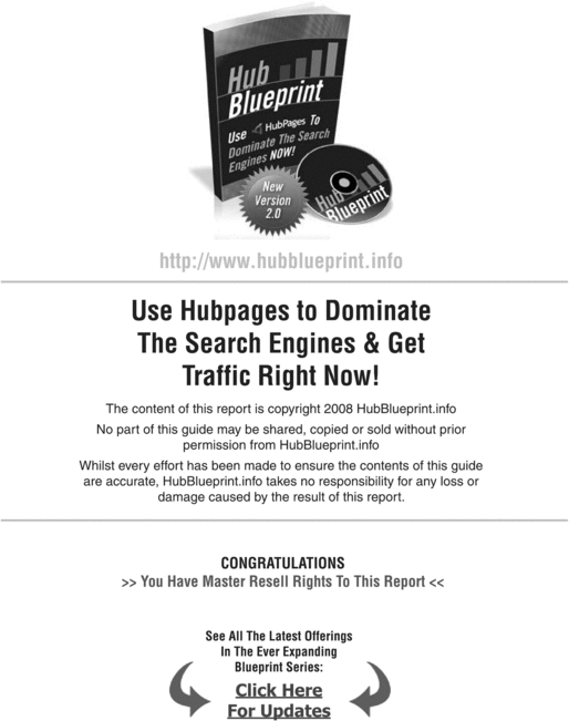 Product picture Hub Blue Print Master